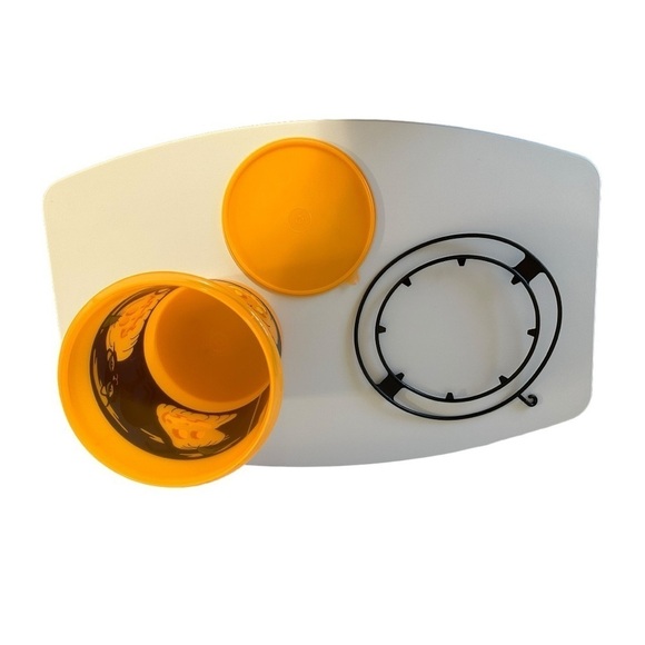 Tupperware Vintage 5qt. Halloween Bucket w/Lid & Handle - Picture 6 of 12